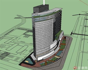 現代工廠辦公樓建筑設計與智能化系統集成